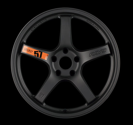 Rays Gramlights 57CR Spec D - 18x9.5J - 5x120 - ET: 35 (Matt Super Dark Gunmetal /AZZ)