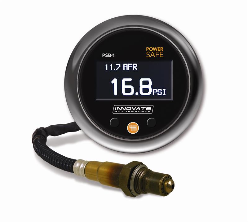 Innovate Motorsports PSB-1 PowerSafe Boost & Wideband O2 Gauge Kit - 52 mm - 3 Bar - RZCrewEurope