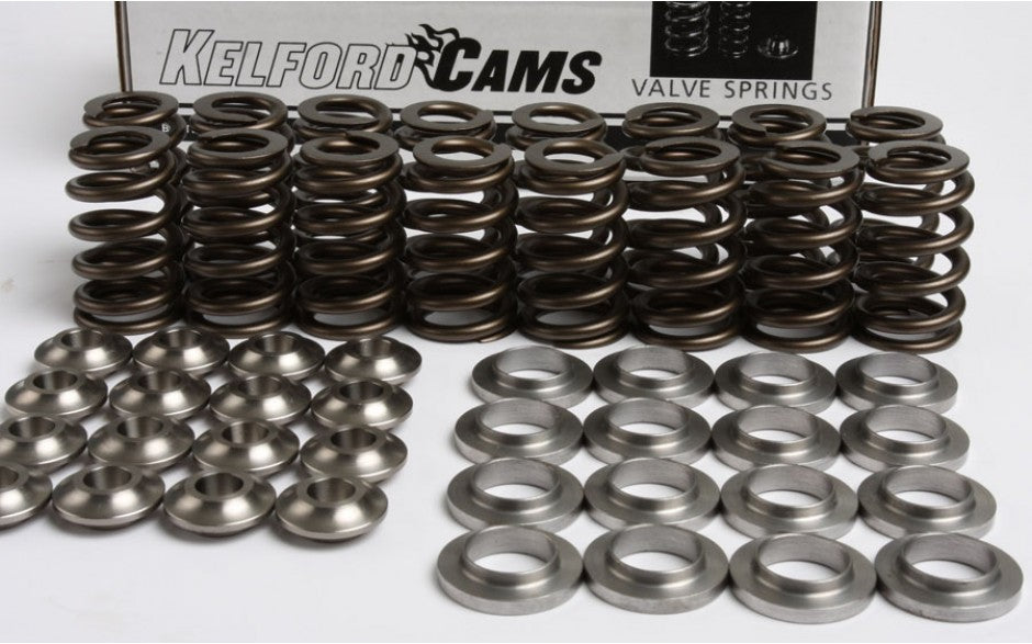 Kelford - KVS63-BTK-X - Premium Beehive spring, Ti retainer & locator set - Mitsubishi - 4G63T All - KVS63-BTK-X