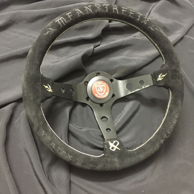 Momo - California Steering Wheels - 3 Spokes Leather - 37mm Dish-HL-03 - RZCrewEurope