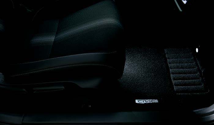 Honda Access Footlights & seat underlights (White) - Honda Civic FL1