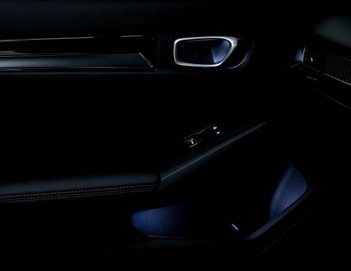 Honda Access Door Inner Handle & Door Pocket illumination (White) - Honda Civic FL1-08E20-T43-001 - Rzcrewgarage