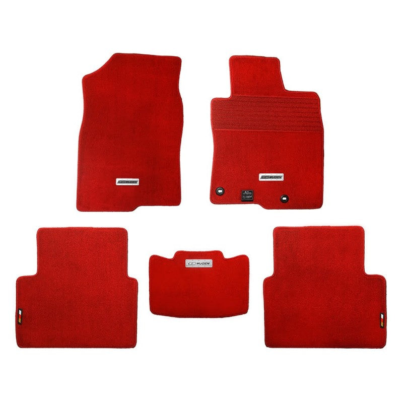 Mugen - Floor Mat Set (Red)  - Honda - Civic Sedan FC1 - 08P15-XNCD-K1S0-RD