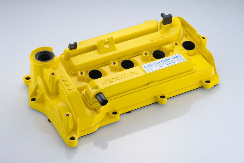 Spoon - GK5,RU1,RU3,GP5,GP6 DOHC Valve Cover (Yellow) - Honda L15B1 - 12310-GK5-Y00