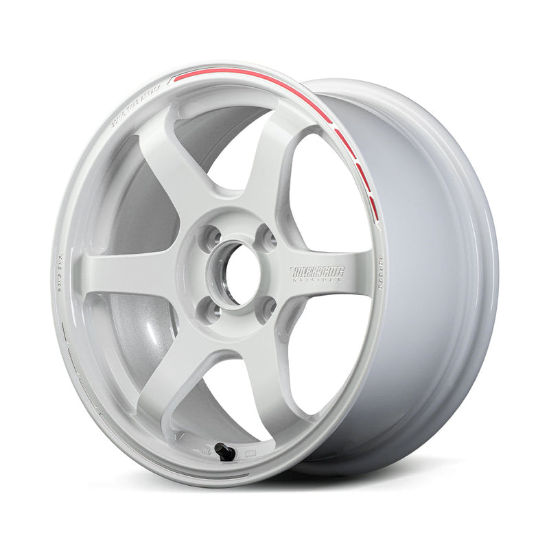 Rays Volk Racing TE37 Sonic Time Attack Edition - 16x6.5J - 4x100 - ET: 46 (White/REDOT)