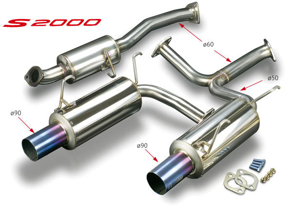 Toda Racing Exhaust System - AP1/AP2 - 18000-AP1-001