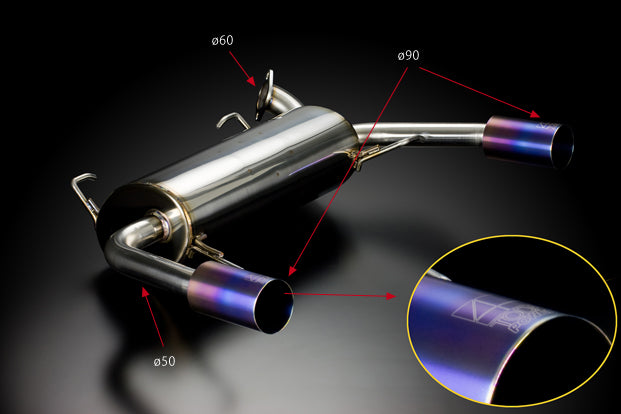 Toda Racing Rear Muffler - ZC31S - 18100-ZC3-100