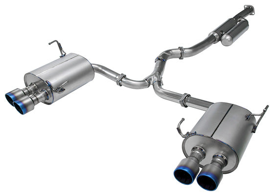 HKS Super Turbo Muffler Ti Exhaust System - Subaru - WRX STi VAB - 31029-AF013V