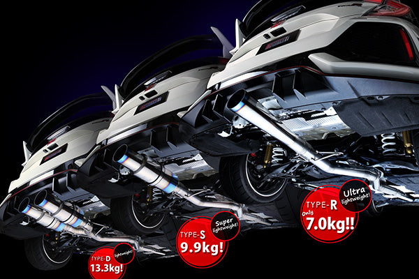 Tomei Usa Expreme Ti Full Titanium Type R Exhaust - Honda - Civic Type R FK8 -TB6090-HN06A