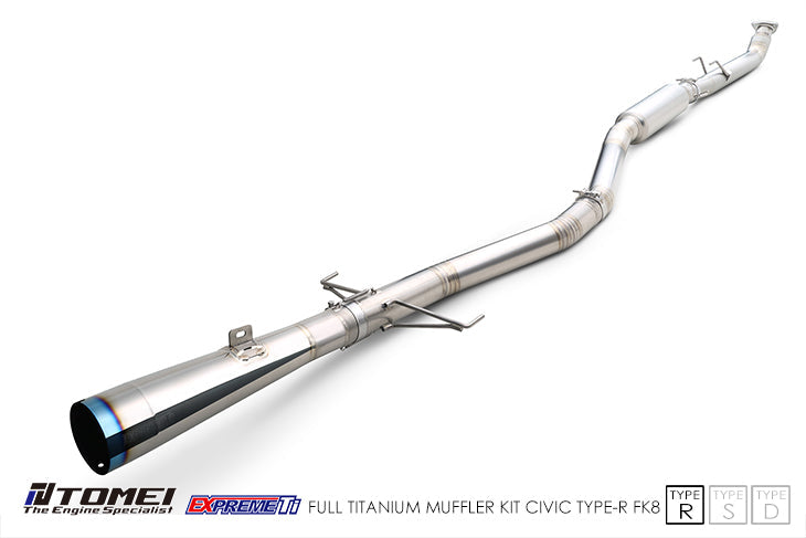 Tomei Usa Expreme Ti Full Titanium Type R Exhaust - Honda - Civic Type R FK8 -TB6090-HN06A