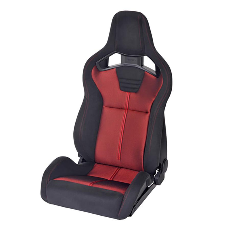 Recaro Japan Sportster MNL GK100H Reclinable Seat - Black,Red-81-111.21.602-1 - Rzcrewgarage