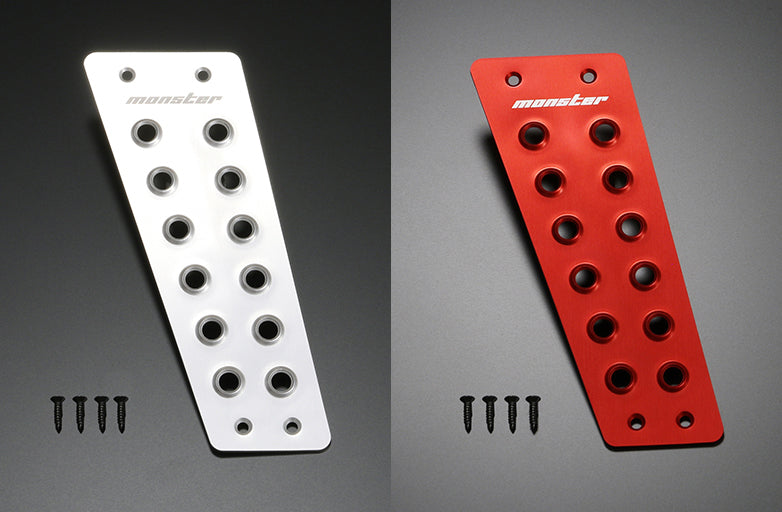 Monster Sport - Footrest AT/MT Red Alumite - Suzuki - Swift Sport ZC33S - 841522-4800M