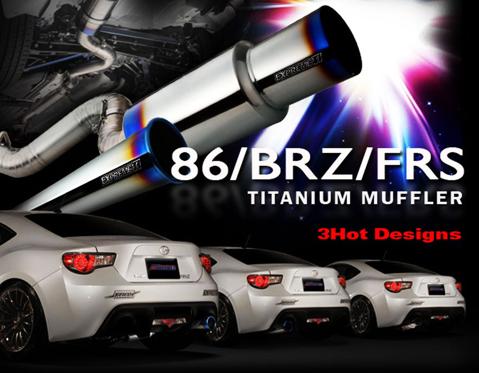 Tomei Expreme Ti Titanium Muffler - Subaru - BRZ ZC6 APPLIED A to E - 441001