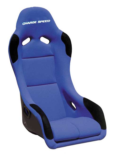 Charge Speed EVO'X Fixed Bucket Seat - Kevlar - Blue