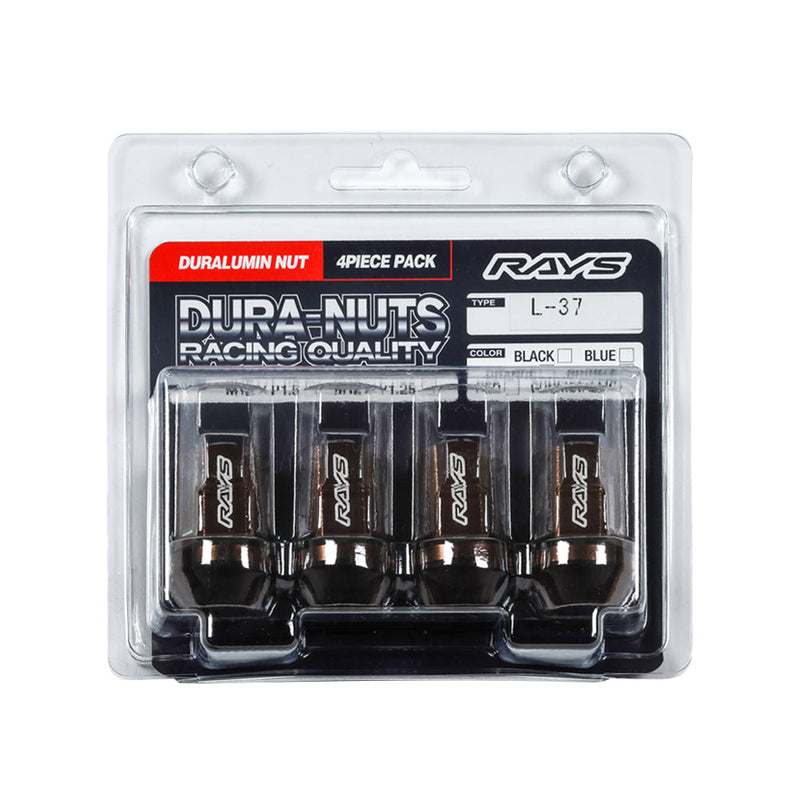 Rays - Duralumin 4 Pieces nut set L37 - Straight - M12x1.5 - RZCrewGarage