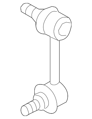 Genuine Mazda Parts - Genuine Mazda Parts - Front Stabi Link (Left), Control (N2) - Mazda - MX-5 Miata Roadster RF ND - N243-34-170 - Rzcrewgarage