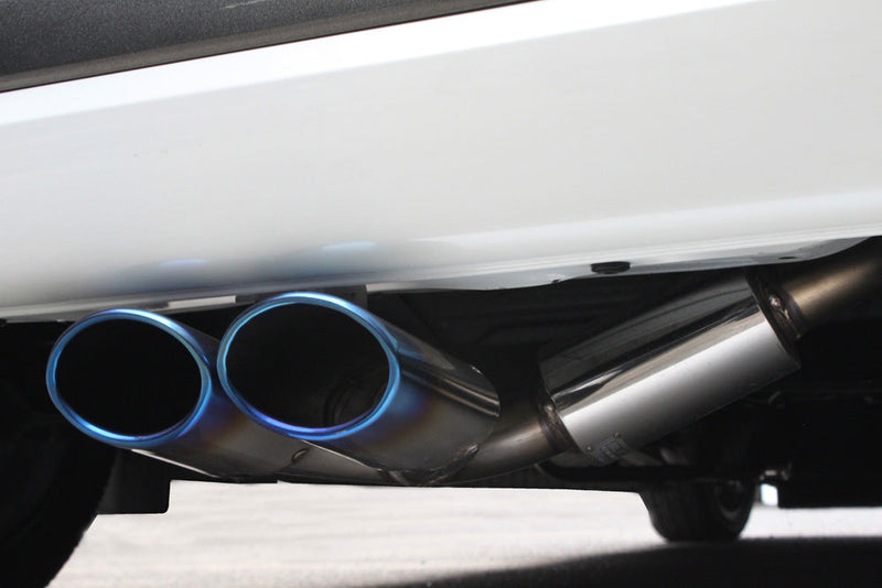 Blitz - NUR-SPEC OVAL Ti exhaust system - Daihatsu - Move Custom LA100S - 69154