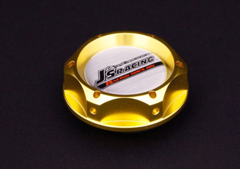 Js Racing - Oil Filler Cap (Gold) - Honda F/H/K/B/D Series - OFW-GD - OFW-GD