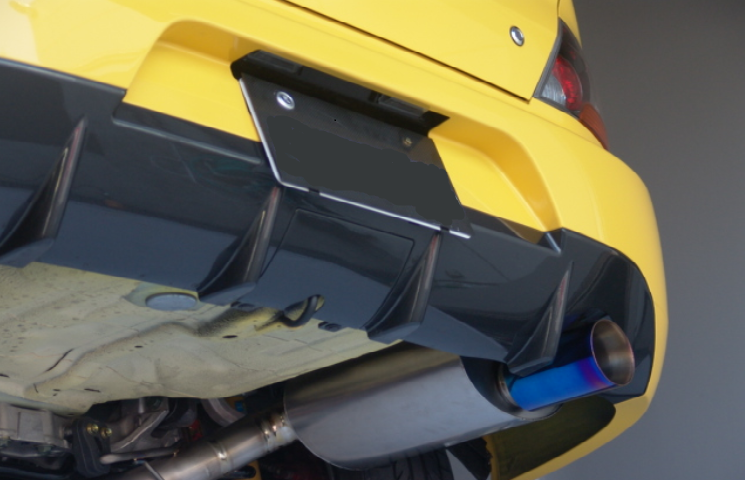 R1 Titan - R1 Extra Titanium exhaust system - Mitsubishi - Lancer Evolution CP9A Evo 4/5/6 - 4580506113627-NS-A