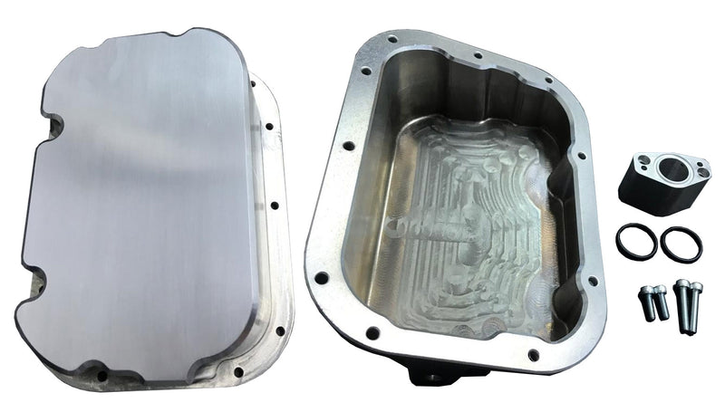 Rzcrew Garage - High Capacity Billet Oil Pan - Nissan VR38DETT - RZ-HCS-VR38DETT - RZ-HCS-VR38DETT