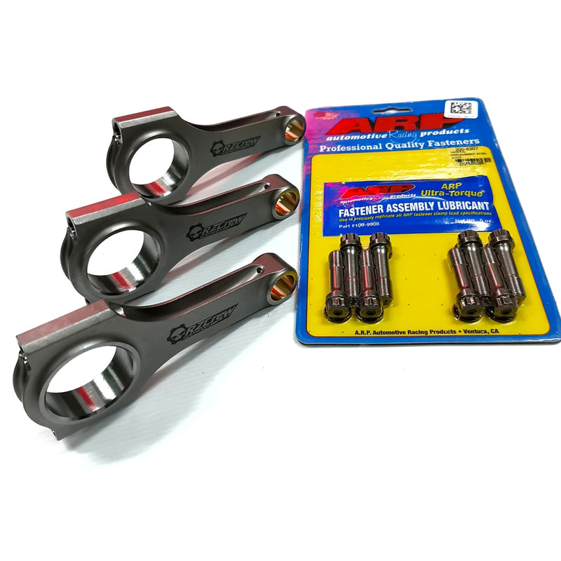 Rzcrew Racing - H Beam Forged Conrod - Set of 4 - Toyota G16E-GTS