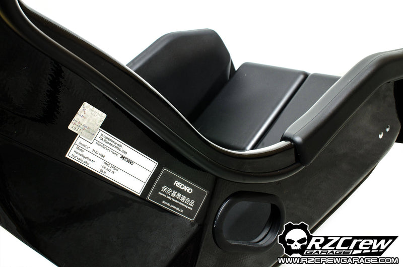 Recaro Japan Pro Racer RMS 2700G Fixed Bucket Seat - Black