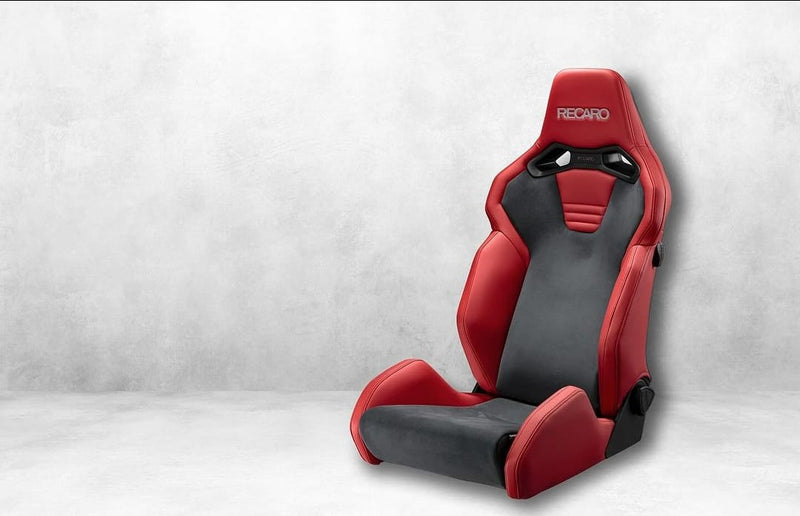 Recaro Japan SR-S Reclinable Seat - Leather Red