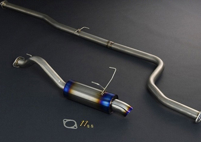 Js Racing T304 Semi Titanium 60RR Exhaust System - DC2R - T304-T2-60RR