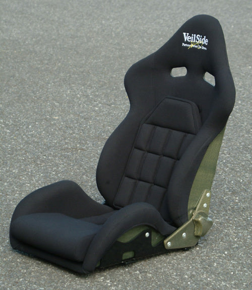 Veilside VS D-1R Carbon Reclinable Seat - Black