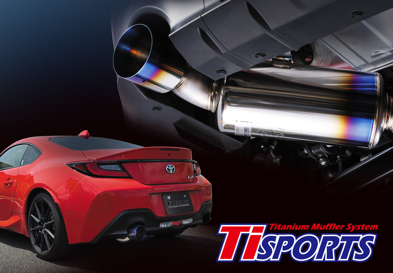 Tomei Ti Racing Titanium Muffler - Subaru - BRZ ZD8 - 442004