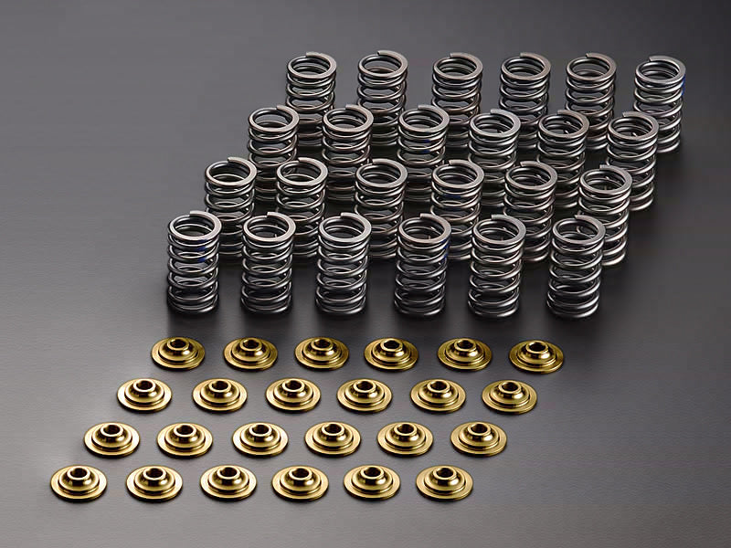 Jun Auto - Titanium Valve Springs, Retainers and seats Kit - Nissan VR38DETT - 1036M-N001 - 1036M-N001