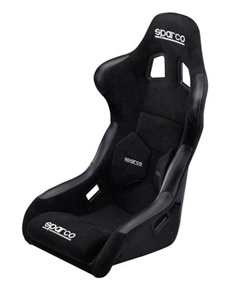 Sparco Fighter Black Fixed Bucket Seat - Frp - Black-00954NR - Rzcrewgarage