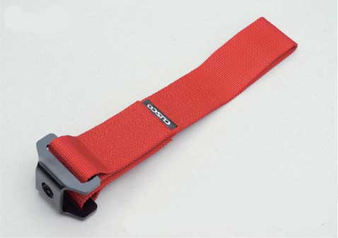 Cusco Japan - Red / Universal Tow Strap Vertical Mount type - Default Title 00B CTV RD - Rzcrew Garage