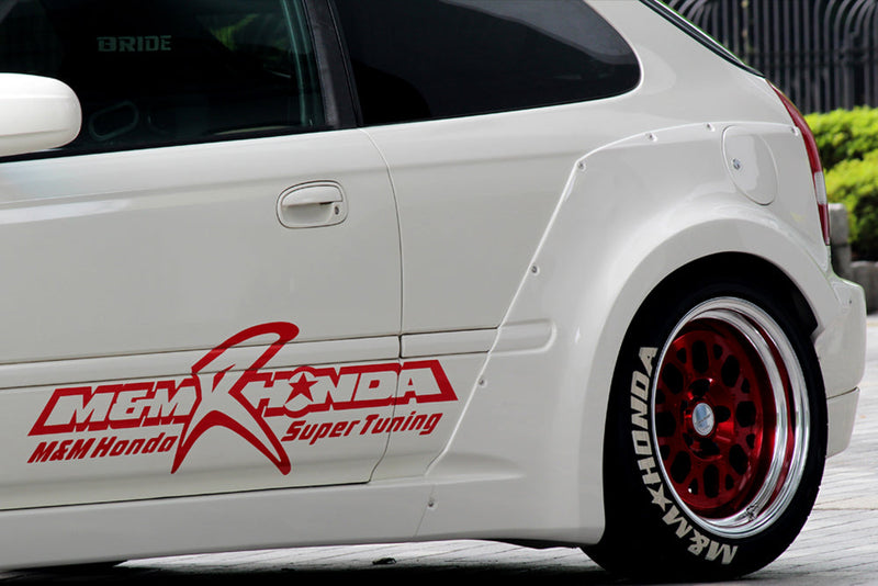 MandM Honda - Hyper Wide Body KIT Type MR01 - Honda - Civic EK Hatchback