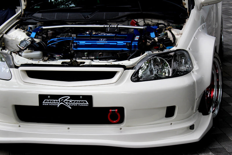 MandM Honda - Hyper Front Under Spoiler - Honda - Civic EK Hatchback