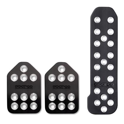 Sparco - Piuma Long Black Pedal Kit - MT  - RZCrewEurope