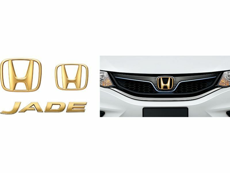 Genuine Honda Parts - Gold Emblem Set - Honda - Jade FR4 - 08F20-T4R-001 - Rzcrew Garage
