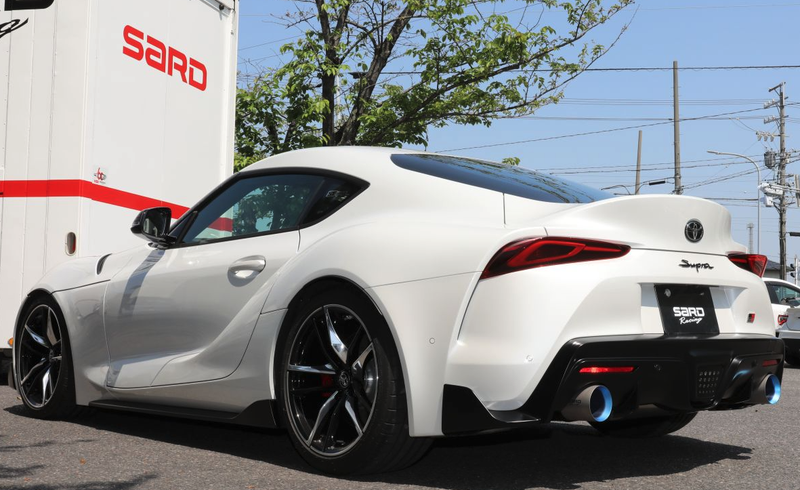 Sard Ti-Z Full Titanium Exhaust System - Toyota - Supra A90 DB42 - 23006