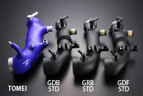 Tomei Turbo Suction Intake Hose Black - Subaru - Impreza WRX GDA APPLIED A to G