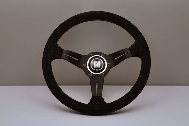 Nardi - Deep Corn Steering Wheels - 3 Spokes Leather,Suede - 53mm Deep Dish-6069.33.2094 - RZCrewGarage