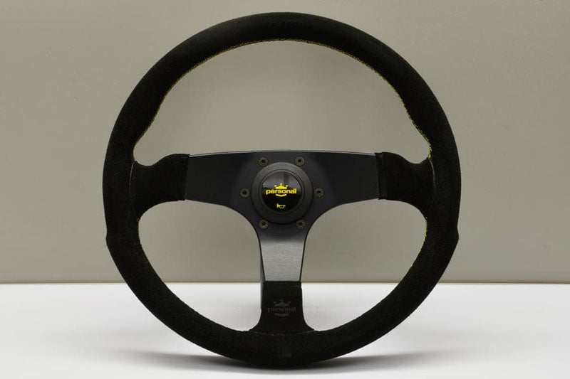 Personal - Fitti Corsa Steering Wheels - 3 Spokes Suede-6408.35.2094 - RZCrewGarage