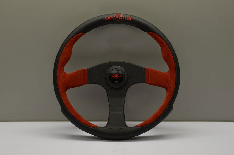 Personal - Pole Position Steering Wheels - 3 Spokes Leather,Suede-6521.33.2011 - RZCrewGarage