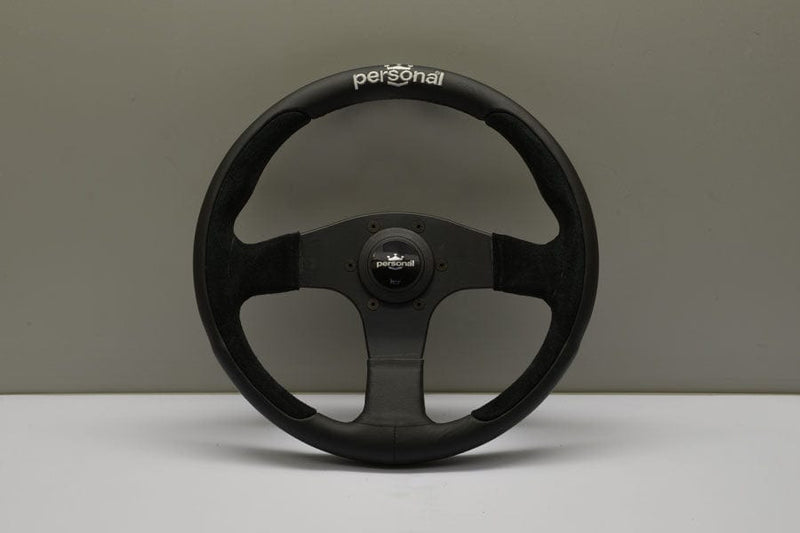 Personal - Pole Position Steering Wheels - 3 Spokes Leather,Suede-6521.33.2091 - RZCrewGarage
