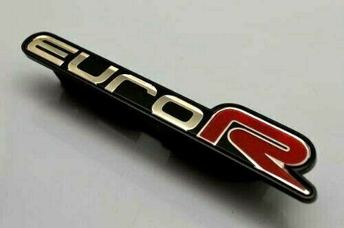 Genuine Honda Parts - Front Grill Euro R Emblem - Honda - Accord CL7/CL9 - 75732-SEA-901 - Rzcrew Garage