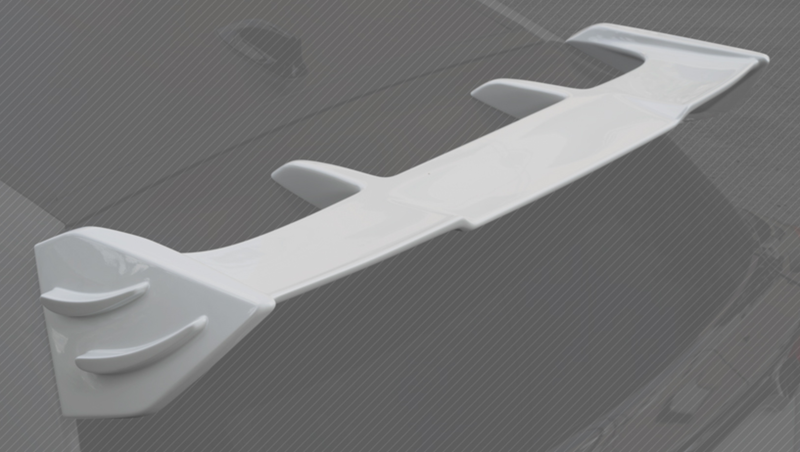Tom's - Styling Parts Rear Roof Wing Unpainted - Toyota - Yaris GR GXPA16 - Default Title 76871-TPA16-Z - Rzcrew Garage