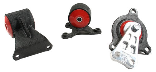Steel Black Engine Mount Kit ( 95A Dk Red) - DC5 - 90651-95A - RzcrewEurope.com