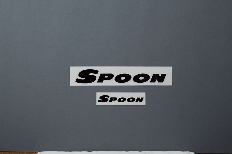 Spoon - Team Sticker Set ( Black) - Honda - ALL-90000-B00 - ALL-90000-B00 - Rzcrew Garage