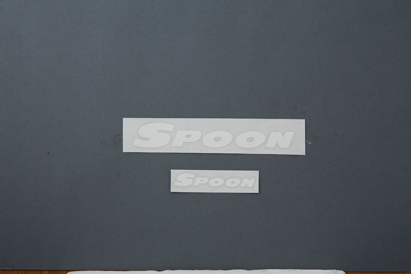 Spoon - Team Sticker Set ( White) - Honda - ALL-90000-W00 - ALL-90000-W00 - Rzcrew Garage