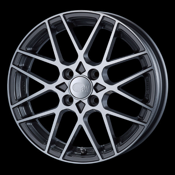 Enkei Japan all ten - 15x5J - 4x100 - ET: 45 (Machining Gunmetallic) - JDM-310-550-4945MGM