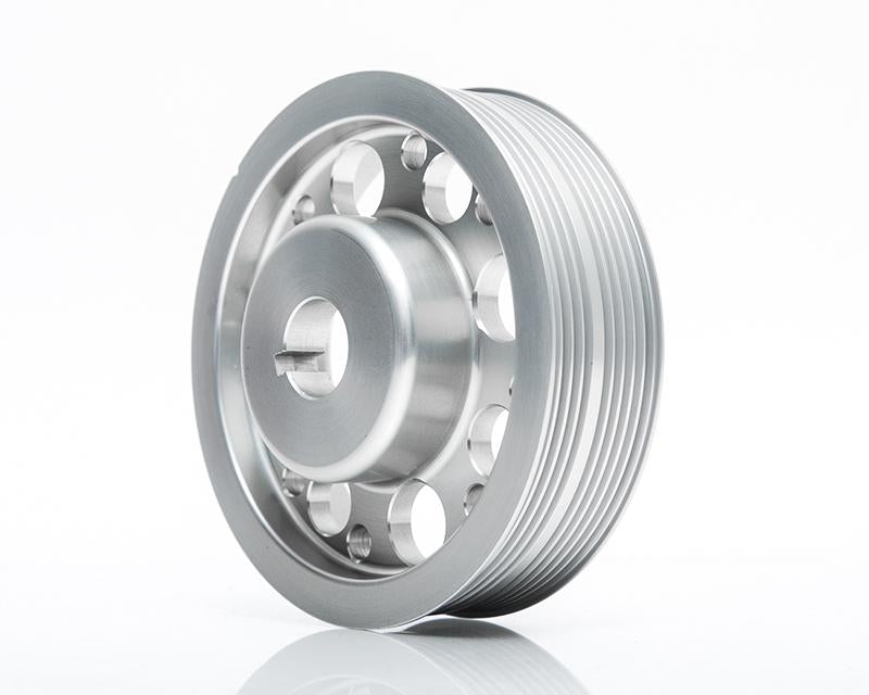 Agency Power -  Crank Pulley (Silver) - Subaru - EJ20/22/25 - AP-GDA-130S - AP-GDA-130S